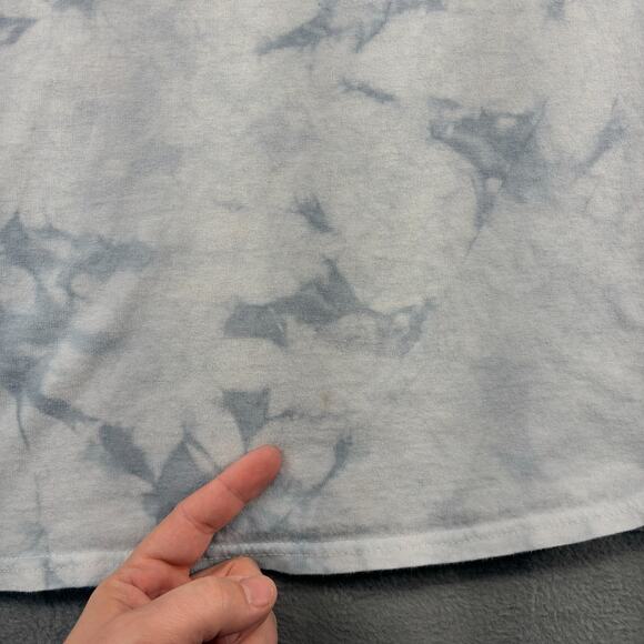 Death Metal Style Band T-Shirt Mens Medium Tie Dye Short Sleeve Distressed Metal - Picture 2 of 8